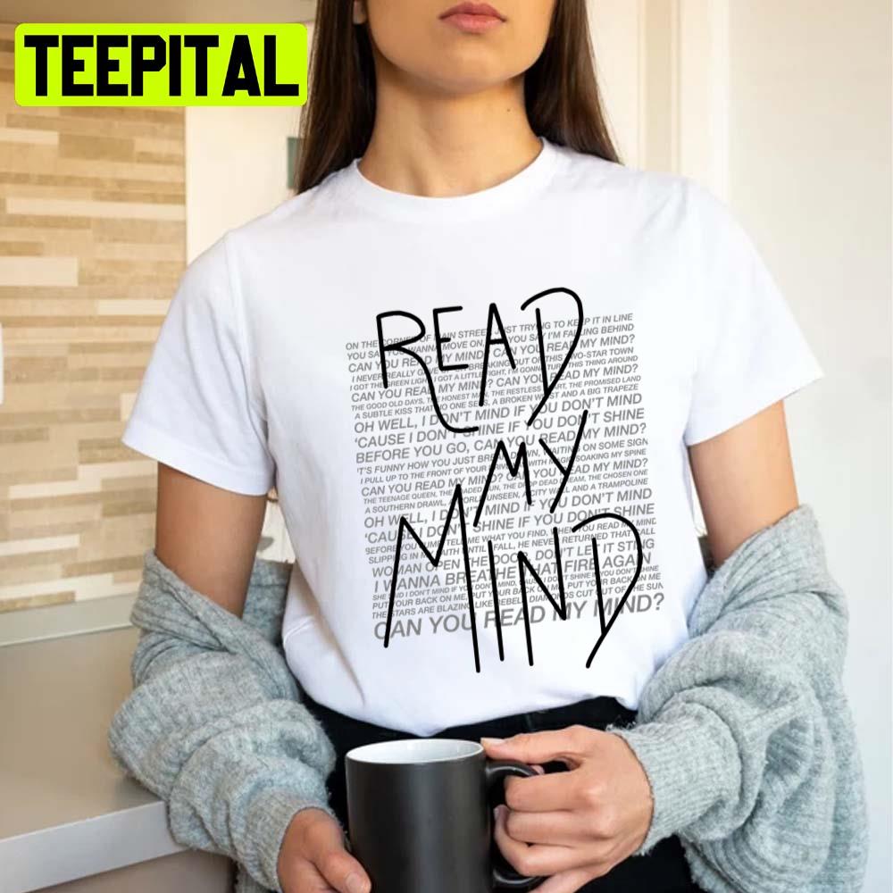 Read My Mind Macklemore Unisex T-Shirt Read My Mind Macklemore Unisex T-Shirt