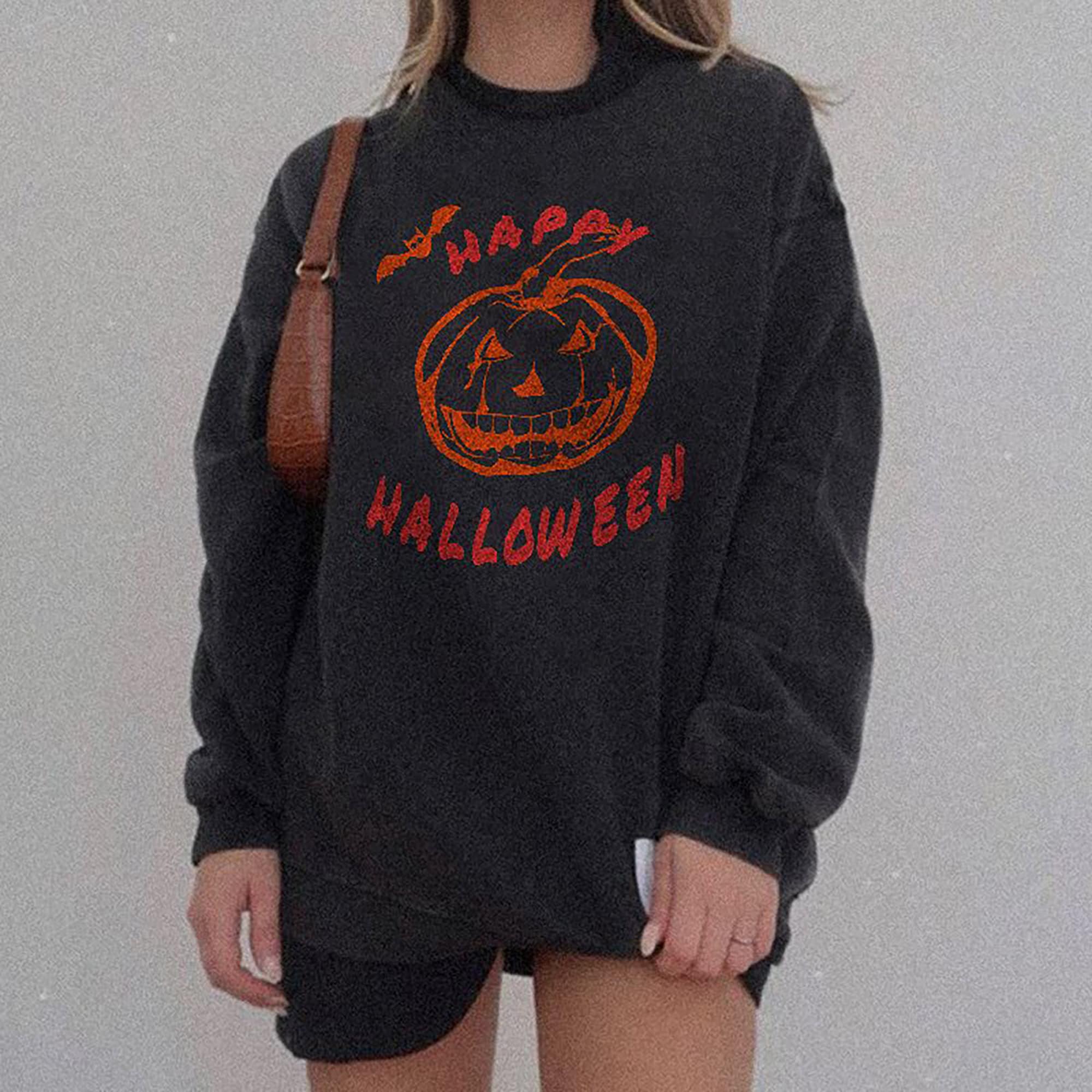 Red Design Jack O Lantern Pumpkin Halloween Unisex Sweatshirt Red Design Jack O Lantern Pumpkin Halloween Unisex Sweatshirt