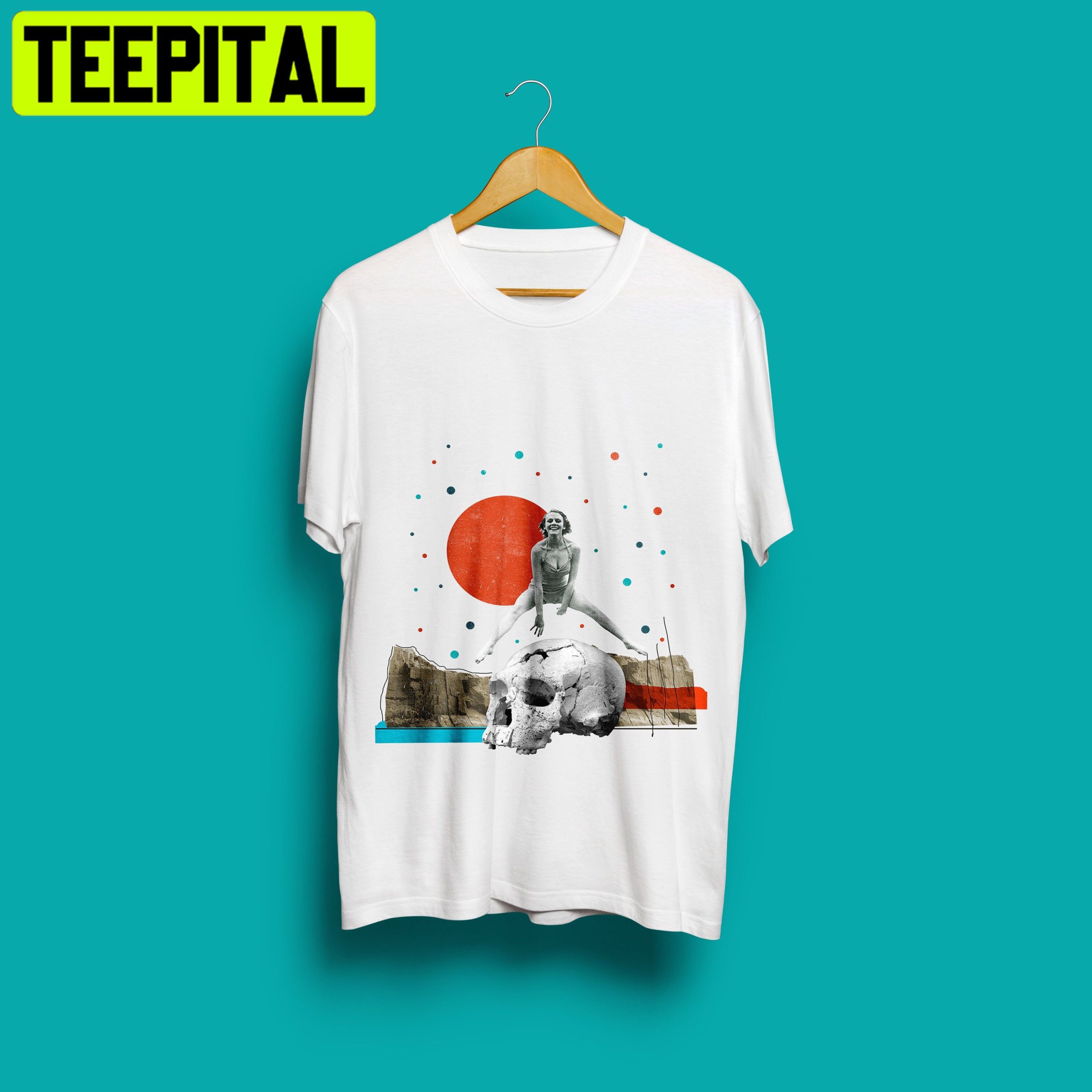 Red Moon Art Trending Unisex Shirt Red Moon Art Trending Unisex Shirt