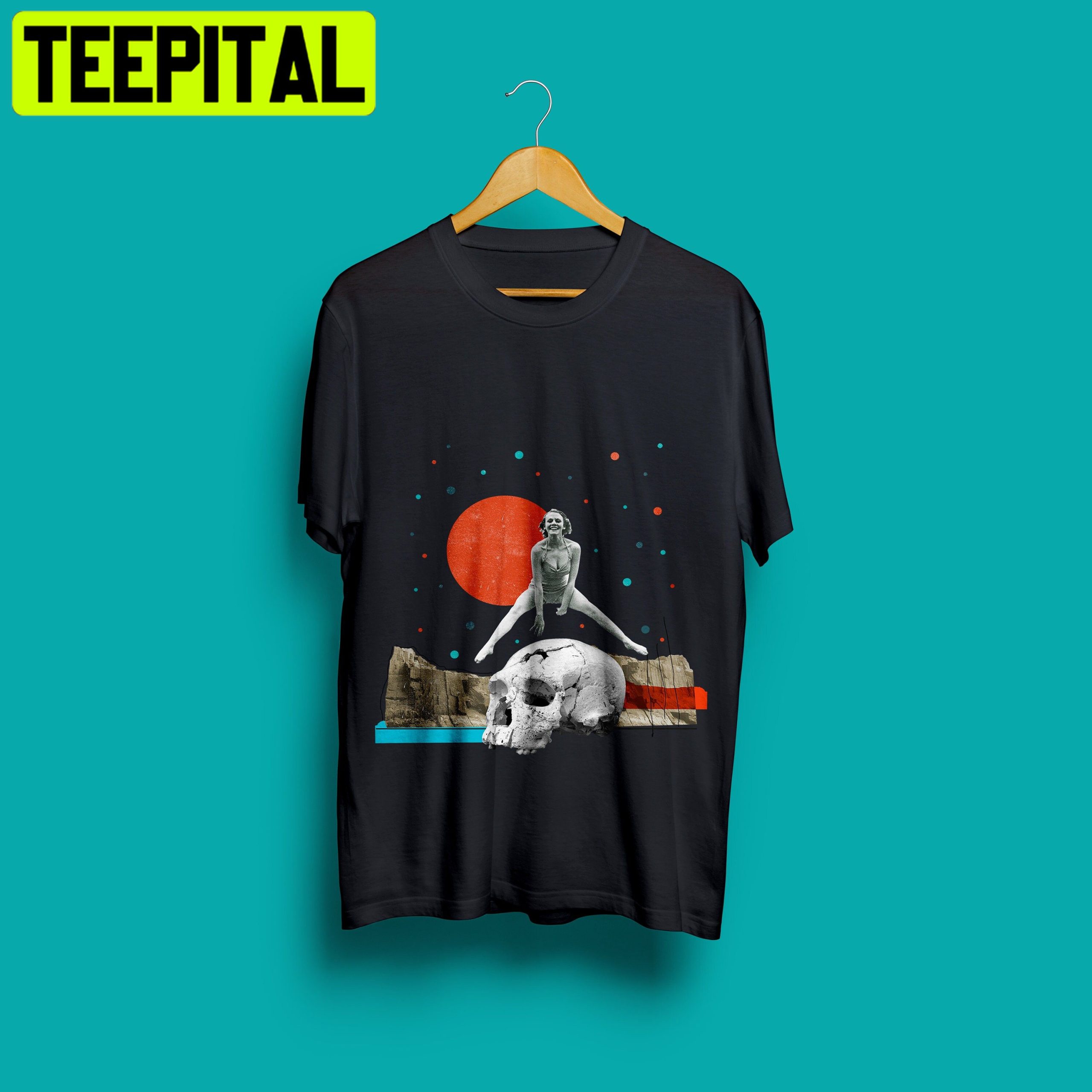 Red Moon Art Trending Unisex Shirt Red Moon Art Trending Unisex Shirt
