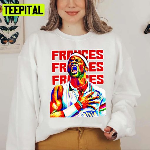 Red Text Frances Tiafoe Sports Tennis Unisex T-Shirt