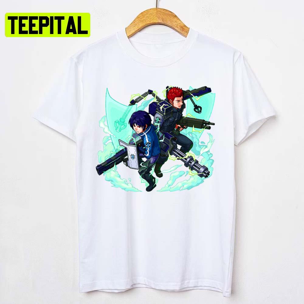 Reiji & Kyosuke Active World Trigger Unisex T-Shirt Reiji & Kyosuke Active World Trigger Unisex T-Shirt