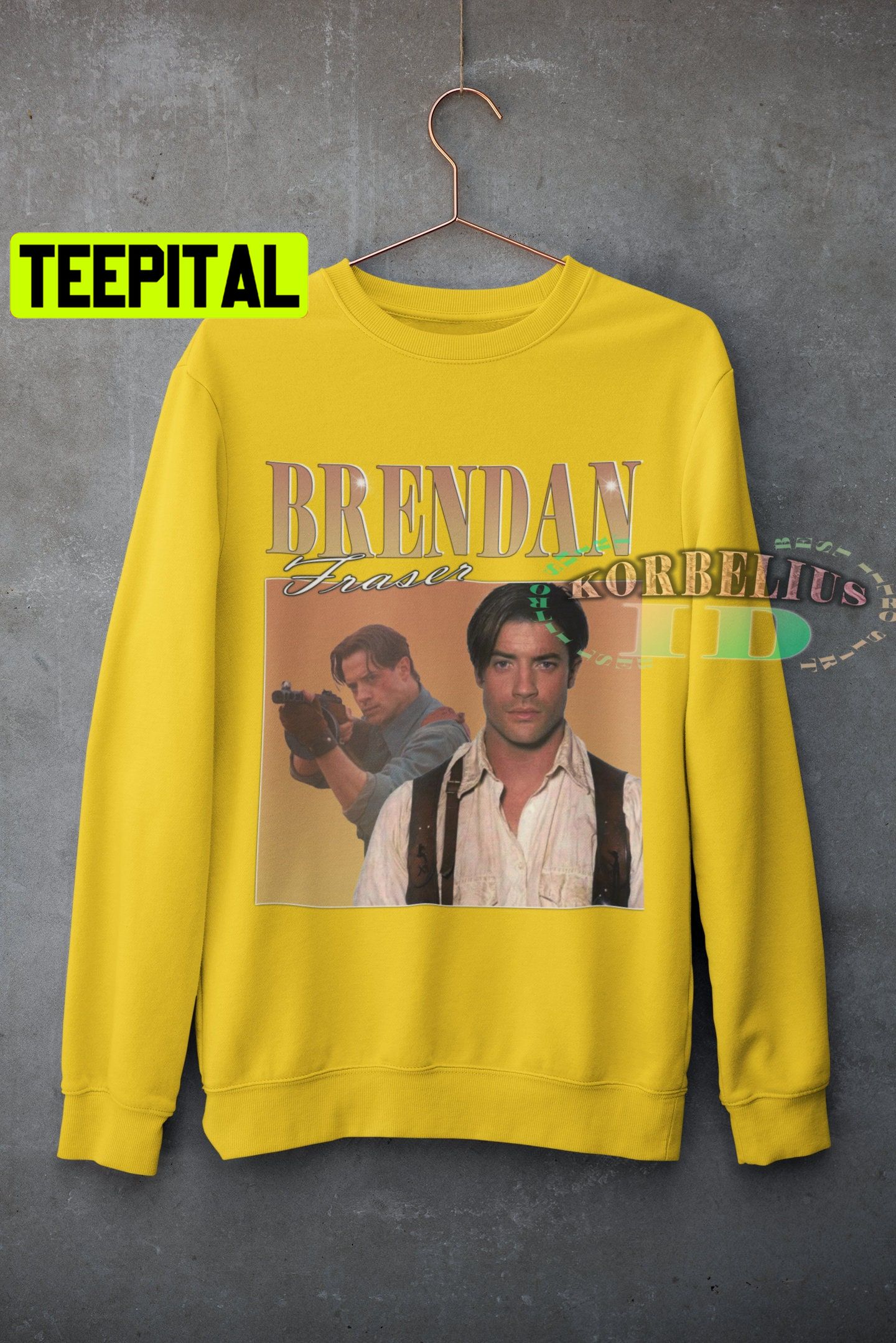 Retro Art Brendan Fraser Trending Unisex Shirt Retro Art Brendan Fraser Trending Unisex Shirt