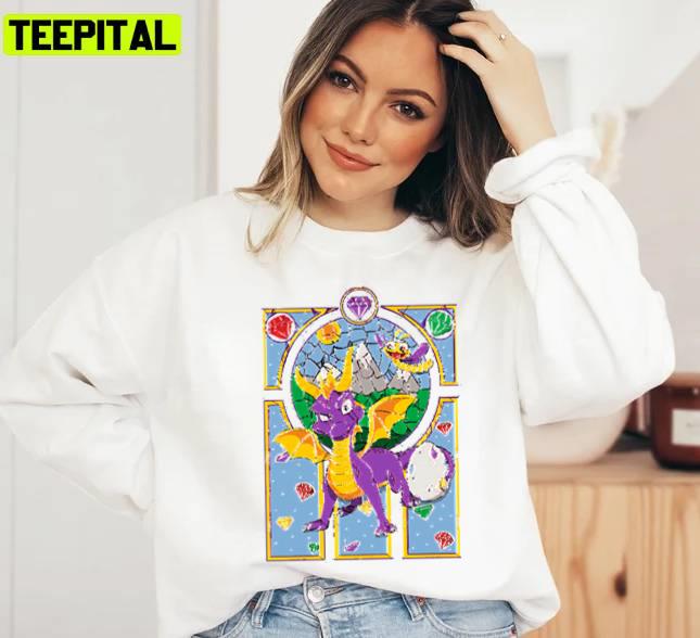 Retro Art Spyro Game Spyro Reignited Trilogy Unisex Sweatshirt Retro Art Spyro Game Spyro Reignited Trilogy Unisex Sweatshirt