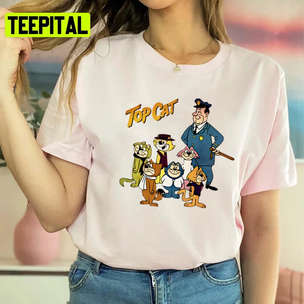 Retro Cartoon Summer Top Cat Unisex Sweatshirt Retro Cartoon Summer Top Cat Unisex Sweatshirt