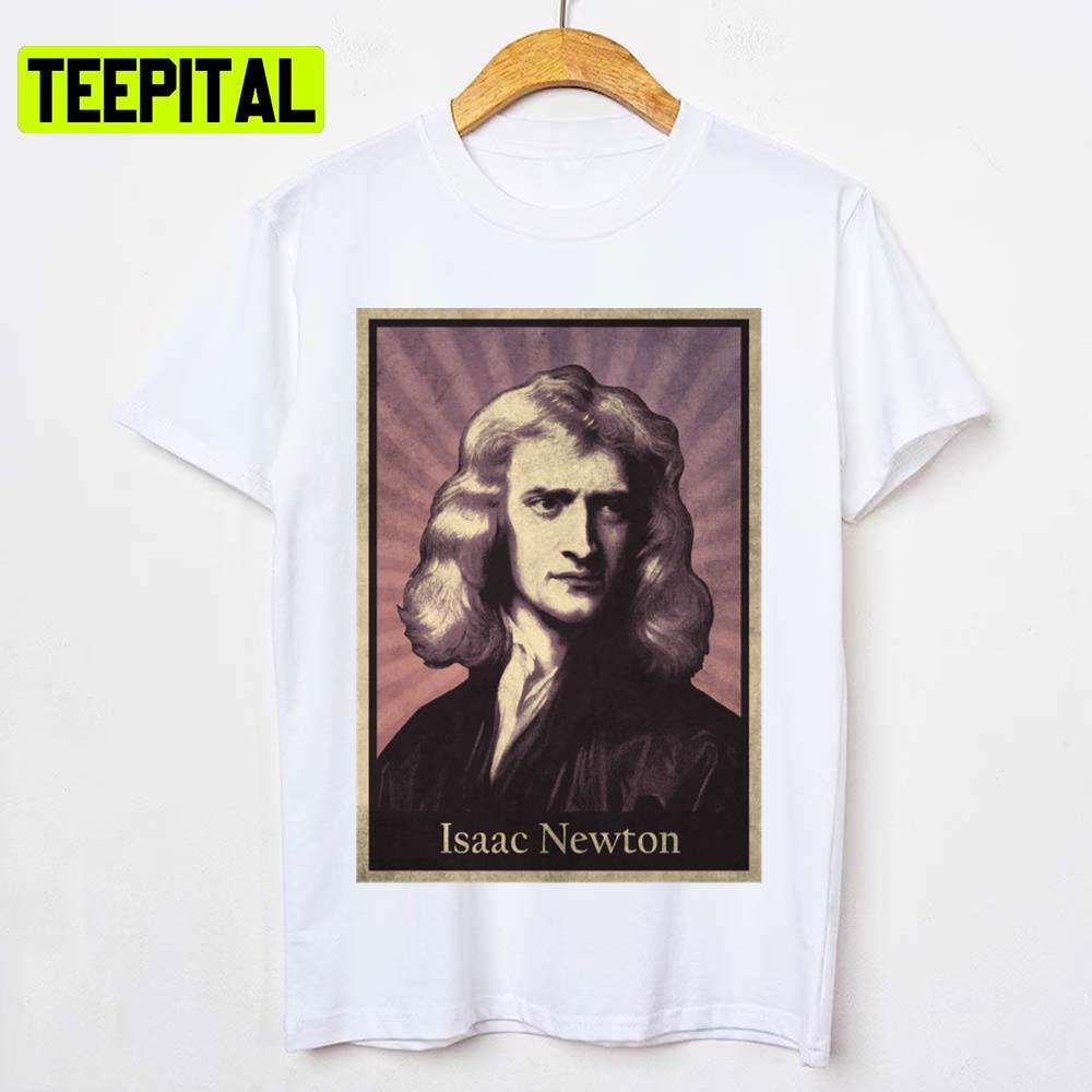 Retro Design Isaac Newton Unisex T-Shirt Retro Design Isaac Newton Unisex T-Shirt