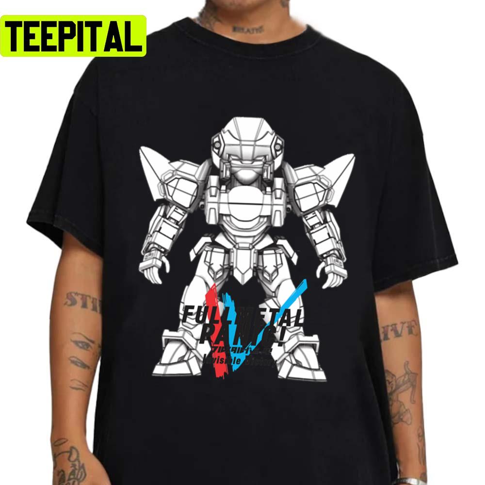 Robot Illustration Fullmetal Panic Unisex Sweatshirt Robot Illustration Fullmetal Panic Unisex Sweatshirt