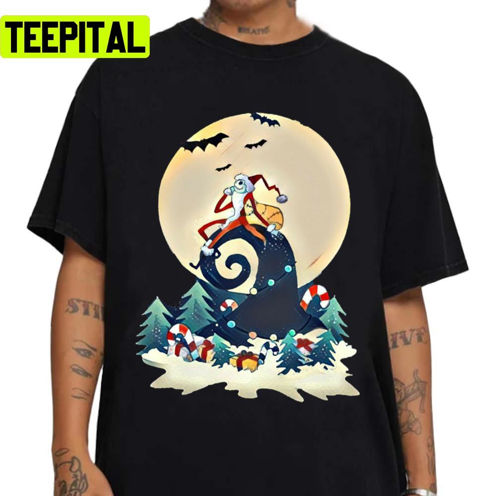 Sally And Jack Christmas Graphic Xmas Unisex Sweatshirt Sally And Jack Christmas Graphic Xmas Unisex Sweatshirt