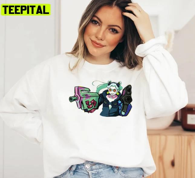 Savage Moment Of Rebecca Cyberpunk Edgerunners Unisex Sweatshirt Savage Moment Of Rebecca Cyberpunk Edgerunners Unisex Sweatshirt