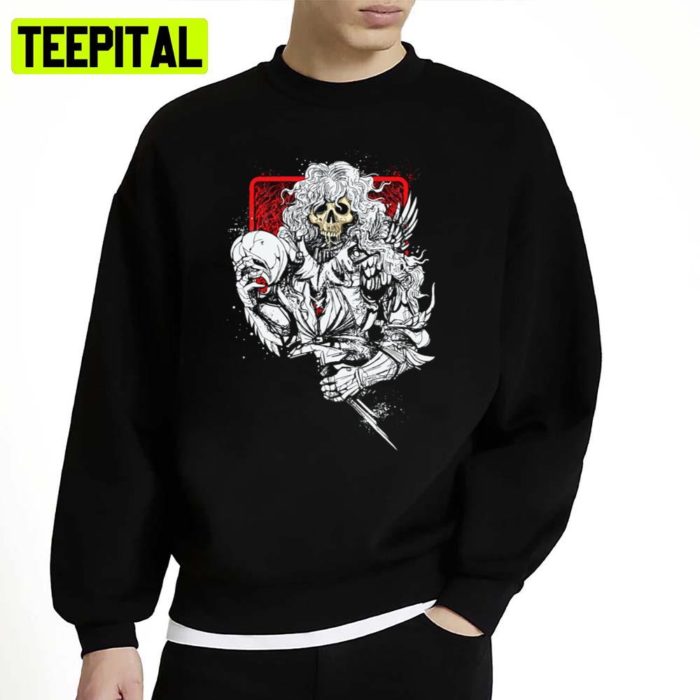 Scary Art Roninn Halloween Illustration Unisex Sweatshirt Scary Art Roninn Halloween Illustration Unisex Sweatshirt