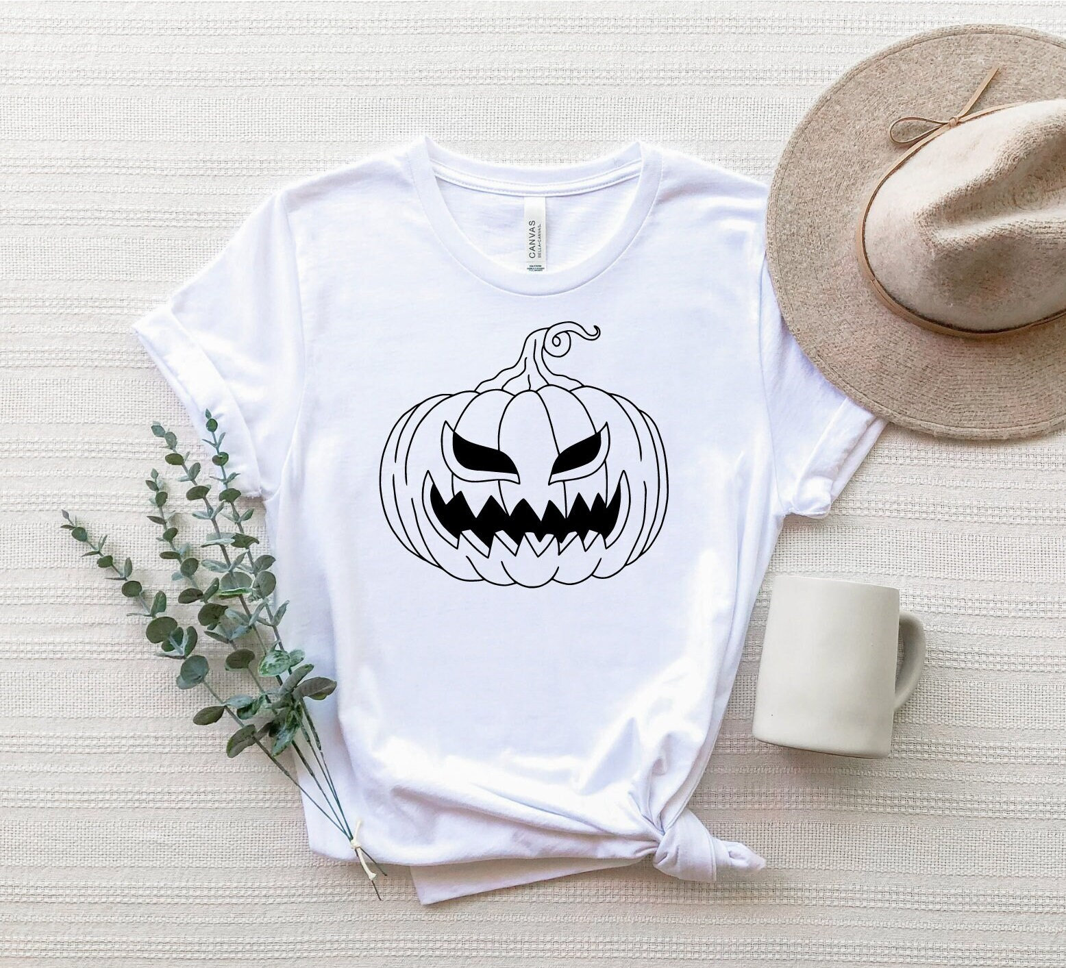 Scary Face Face Spooky Season Tee Season Spooky Horror Pumpkin Halloween Unisex T-Shirt Scary Face Face Spooky Season Tee Season Spooky Horror Pumpkin Halloween Unisex T-Shirt