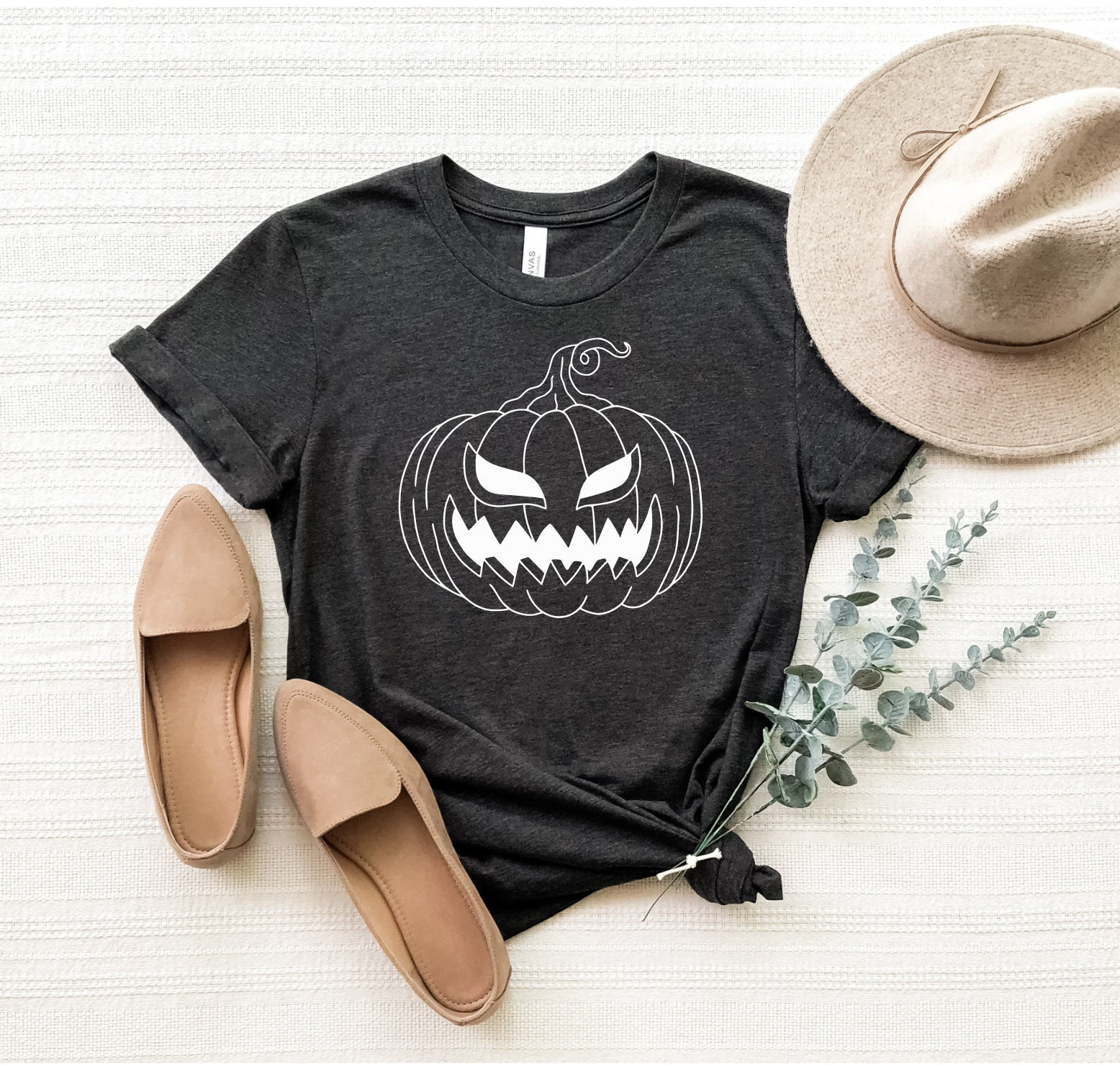 Scary Face Face Spooky Season Tee Season Spooky Horror Pumpkin Halloween Unisex T-Shirt Scary Face Face Spooky Season Tee Season Spooky Horror Pumpkin Halloween Unisex T-Shirt