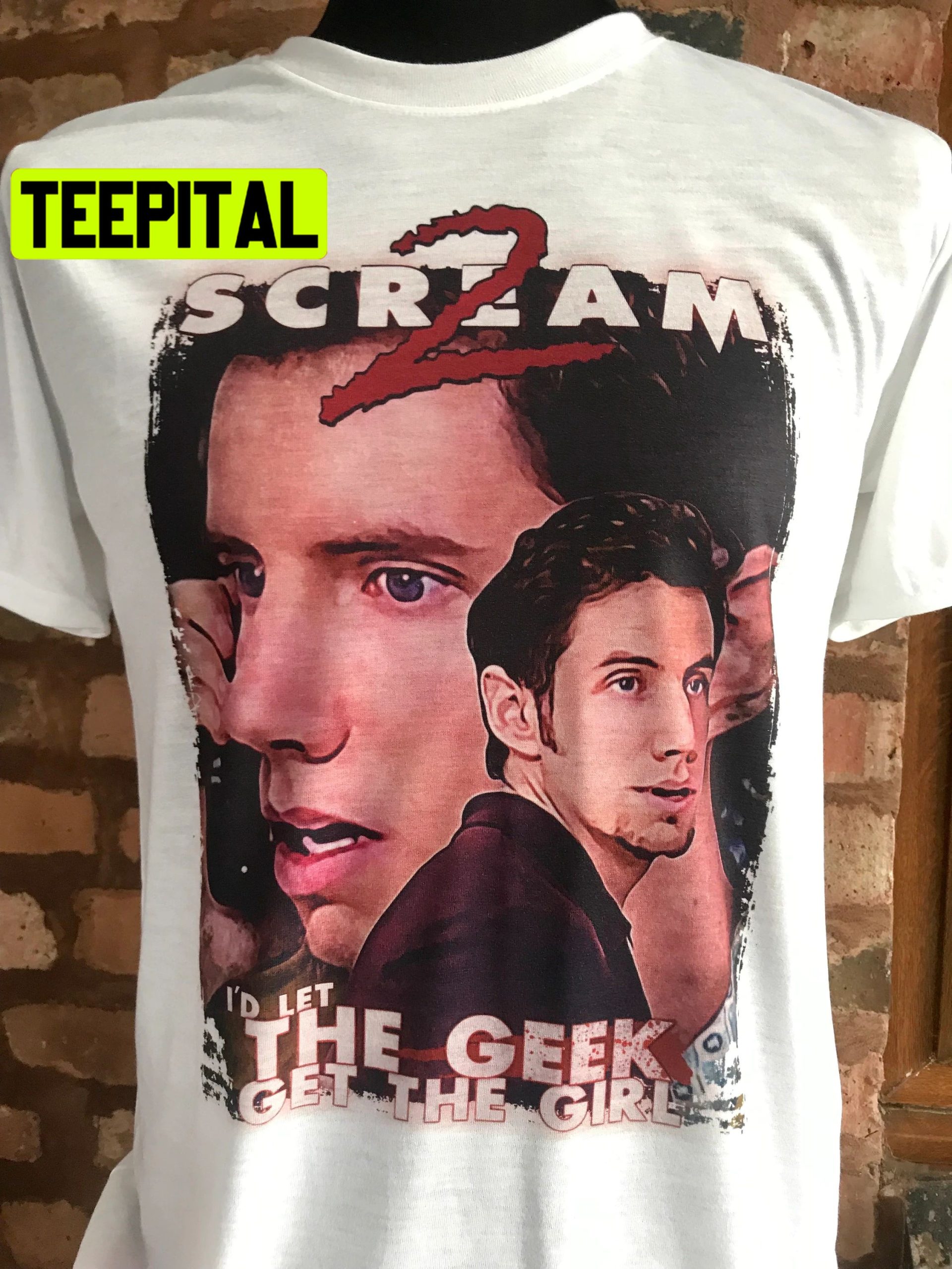 Scream 2 Movie Randy Meeks Jamie Kennedy Halloween Trending Unsiex T-Shirt Scream 2 Movie Randy Meeks Jamie Kennedy Halloween Trending Unsiex T-Shirt