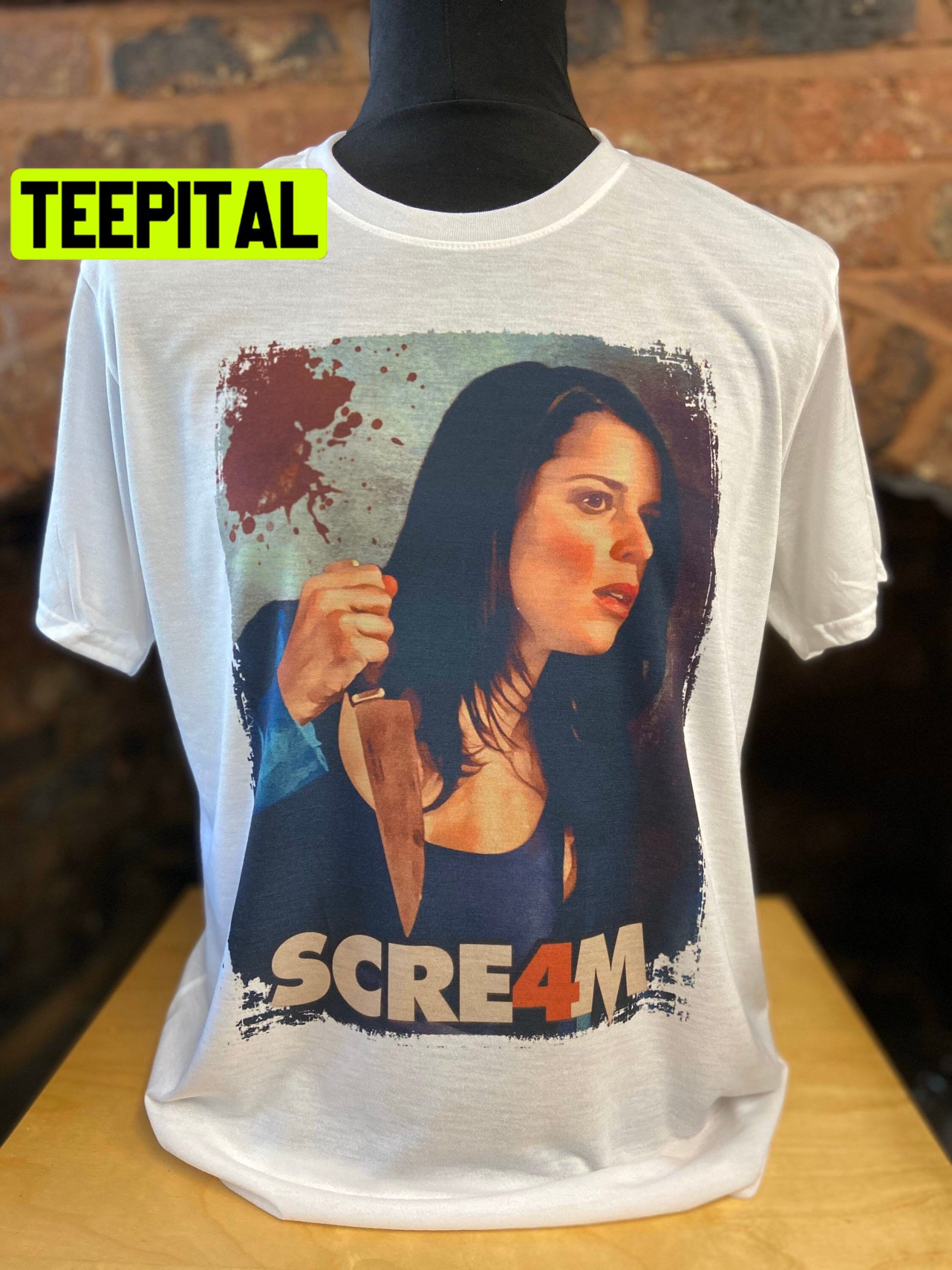 Scream 4 Halloween Trending Unsiex T-Shirt Scream 4 Halloween Trending Unsiex T-Shirt