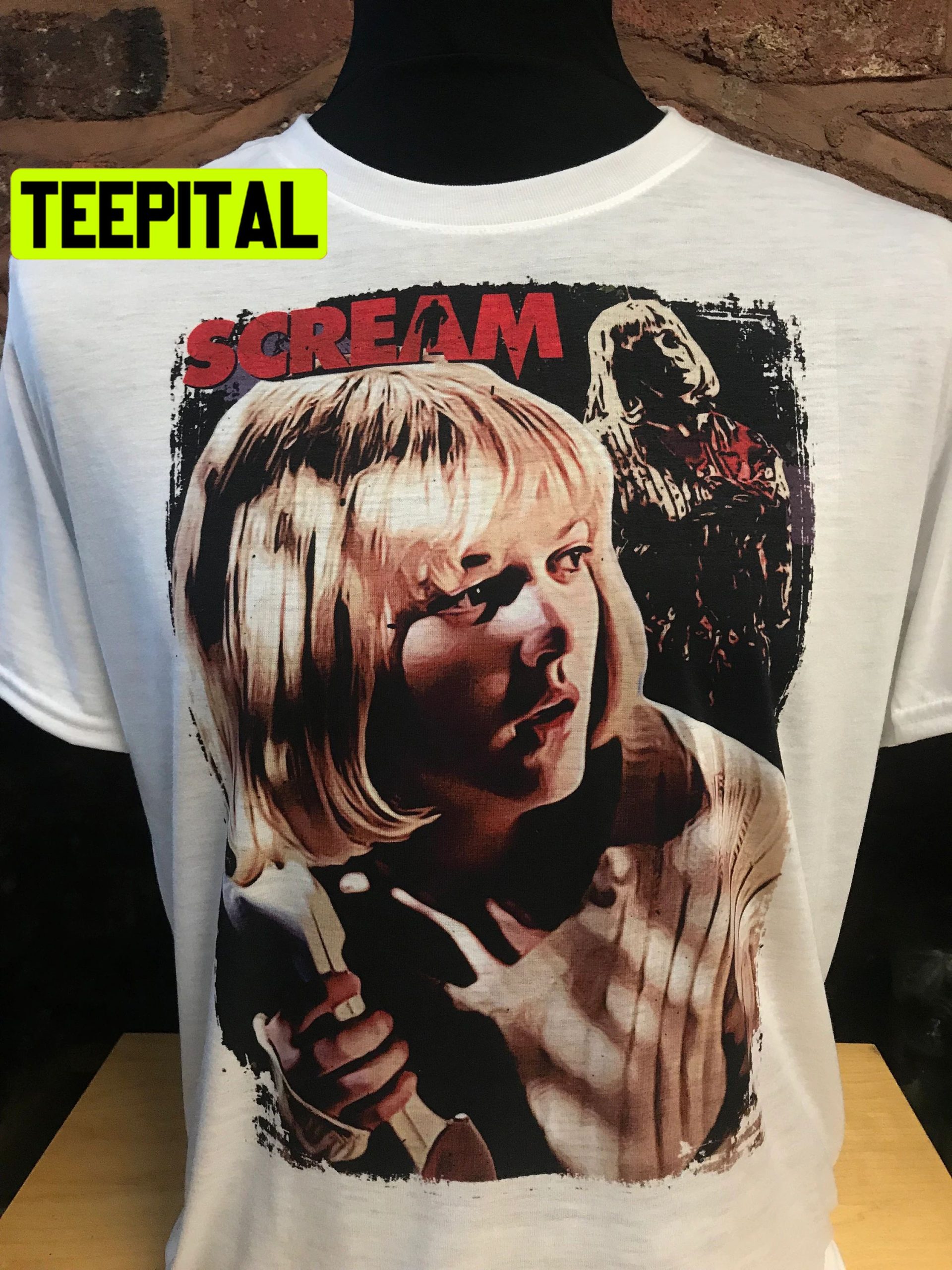 Scream Drew Barrymore Casey Becker 90's Horror Halloween Trending Unsiex T-Shirt Scream Drew Barrymore Casey Becker 90's Horror Halloween Trending Unsiex T-Shirt
