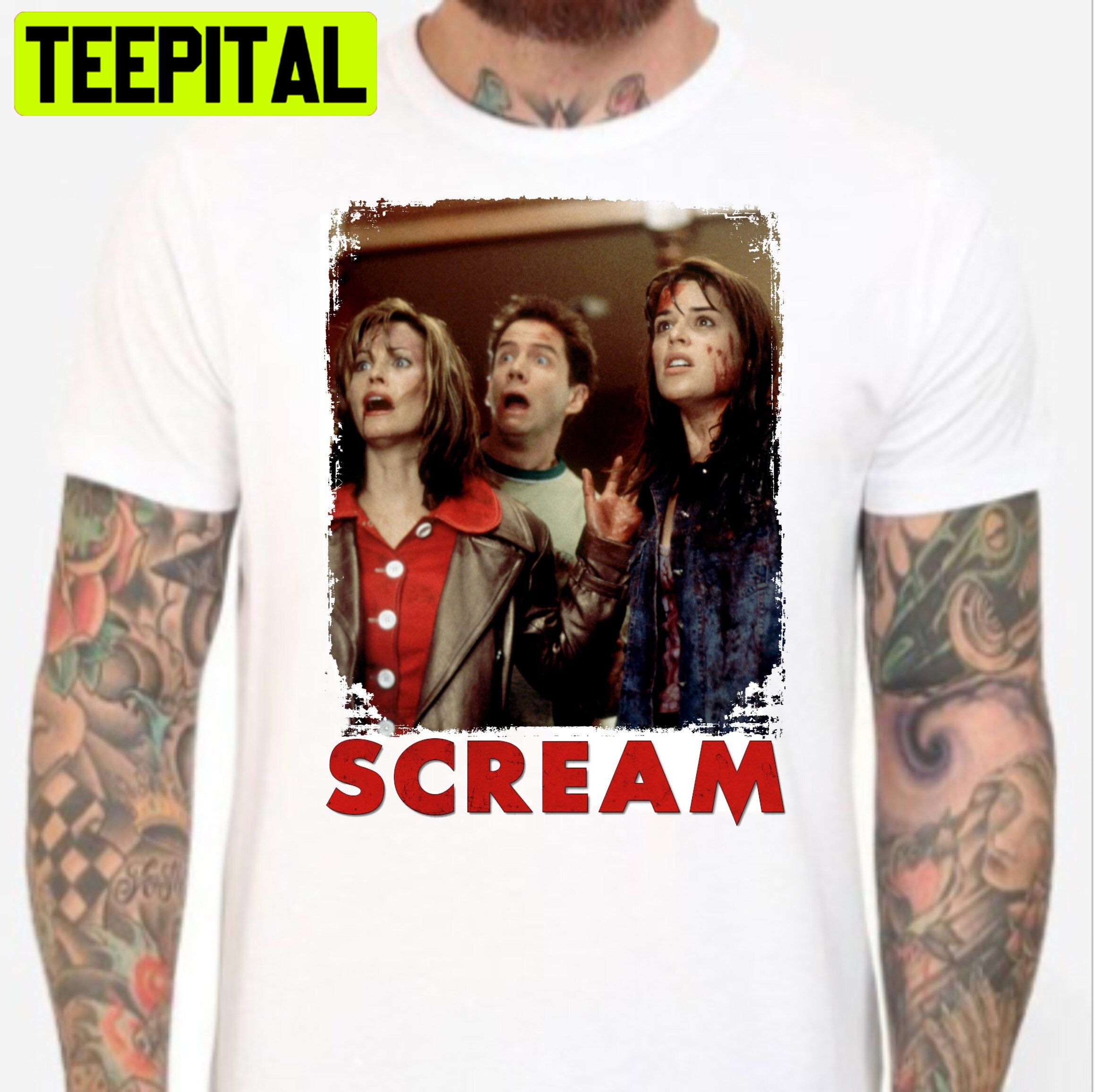 Scream Gale Randy And Sidney Halloween Trending Unsiex T-Shirt Scream Gale Randy And Sidney Halloween Trending Unsiex T-Shirt