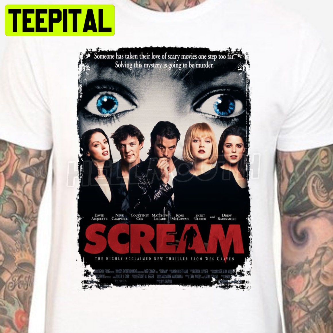 Scream Horror Halloween Trending Unsiex T-Shirt Scream Horror Halloween Trending Unsiex T-Shirt