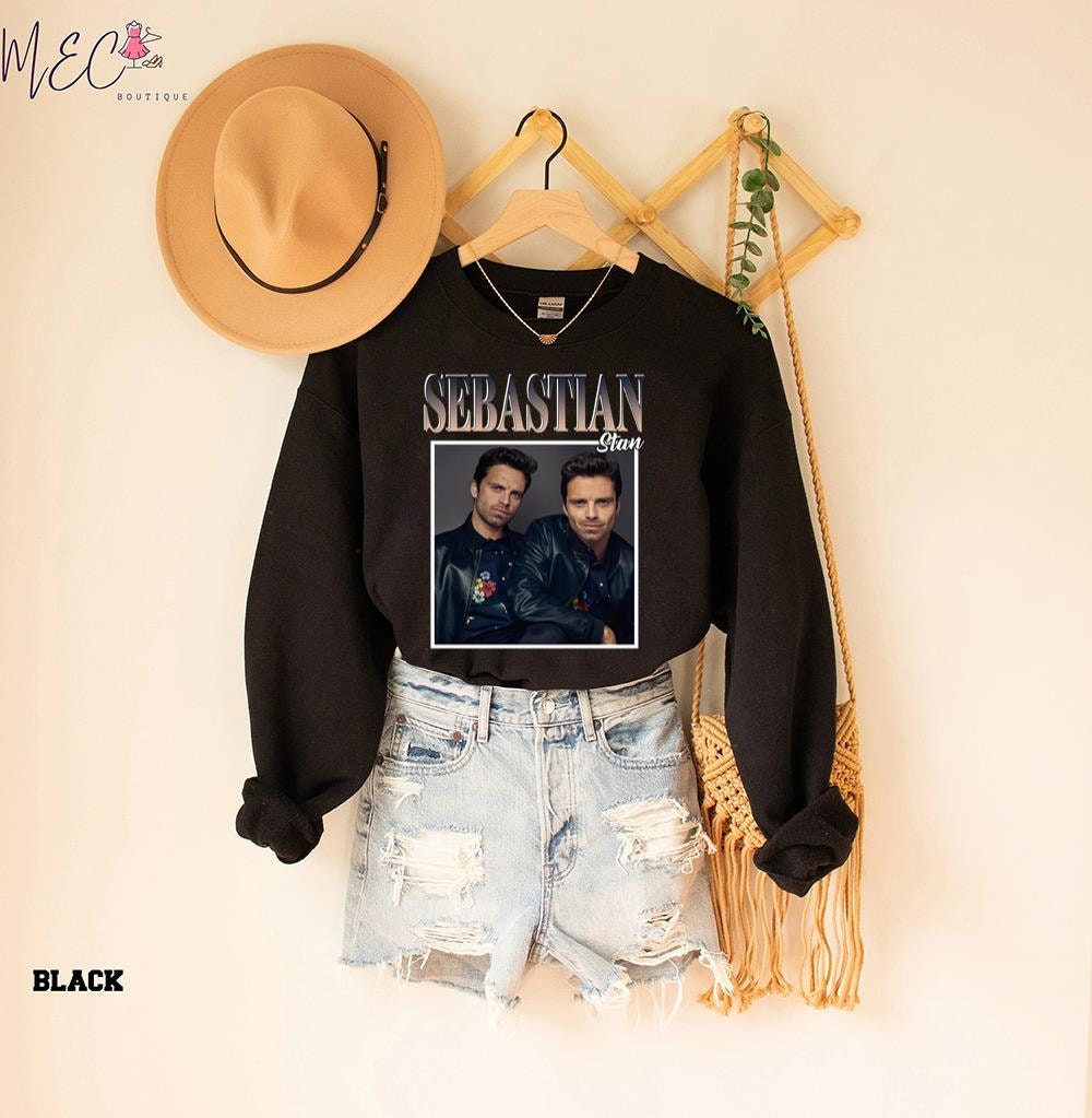 Sebastian Stan Sebastian Stan Retro Sebastian Stan 90s Unisex T-Shirt Sebastian Stan Sebastian Stan Retro Sebastian Stan 90s Unisex T-Shirt