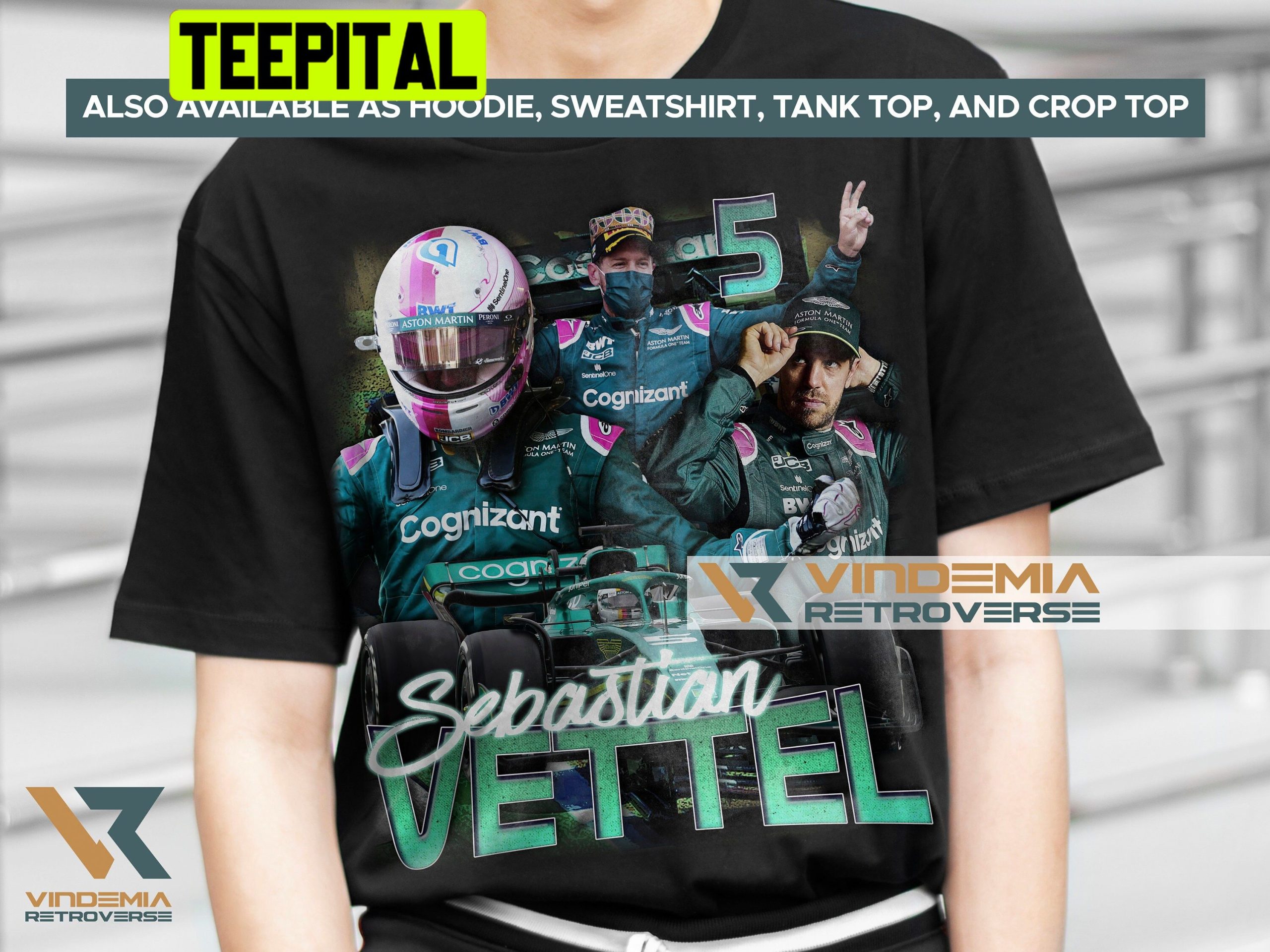 Sebastian Vettel Aston Martin 90s Vintage Trending Unisex Shirt Sebastian Vettel Aston Martin 90s Vintage Trending Unisex Shirt