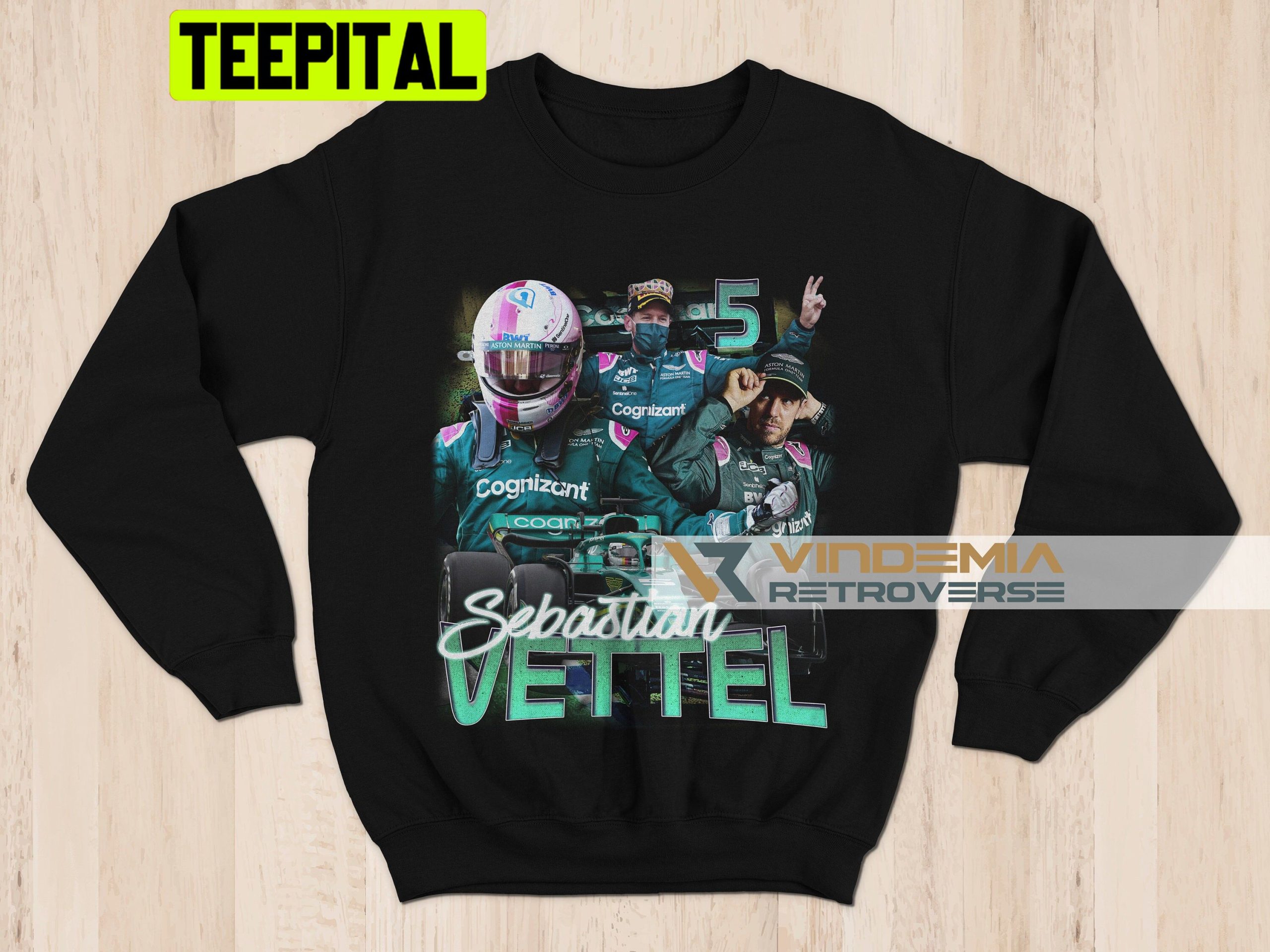 Sebastian Vettel Aston Martin 90s Vintage Trending Unisex Shirt Sebastian Vettel Aston Martin 90s Vintage Trending Unisex Shirt