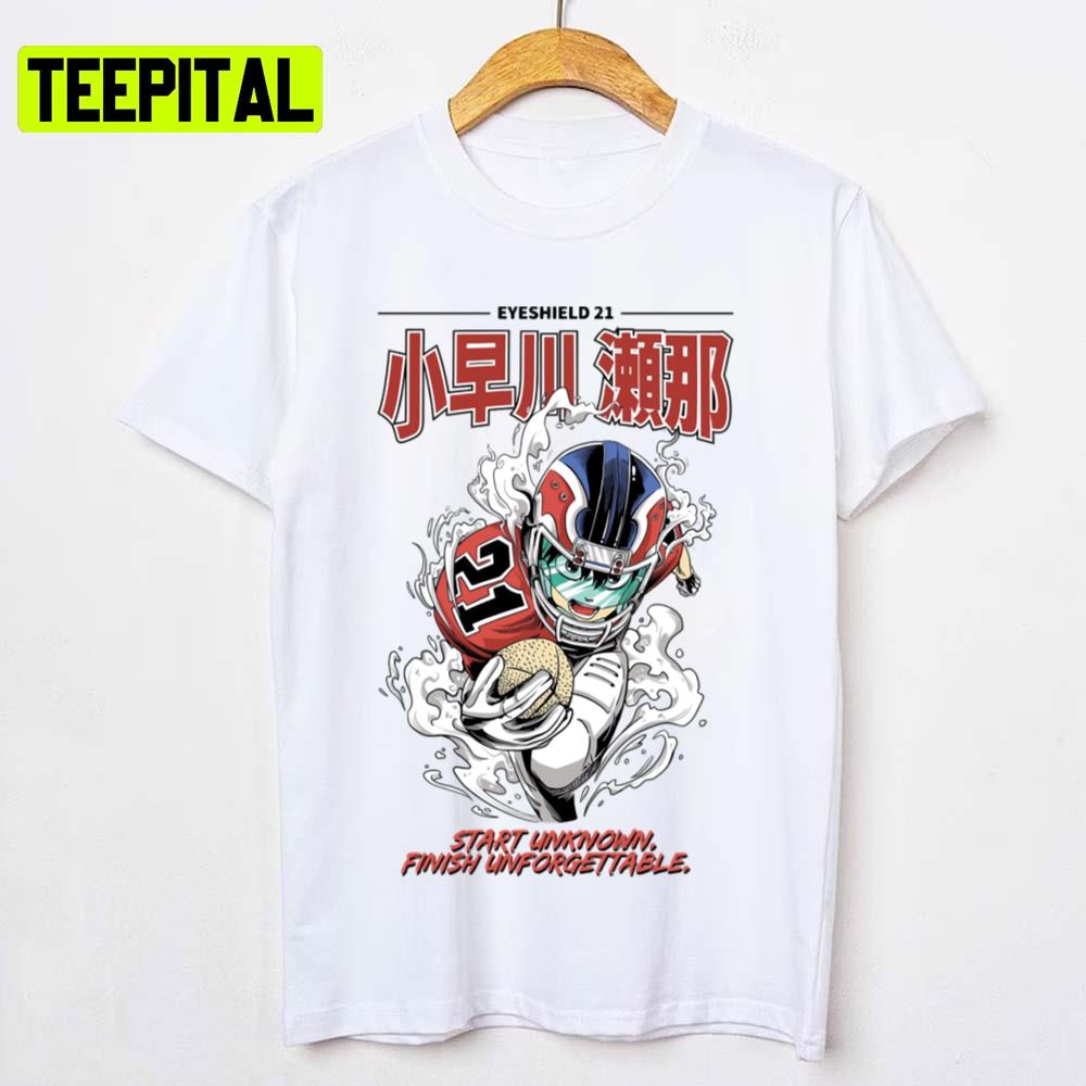 Sena Kobayakawa Graphic Eyeshield 21 Unisex T-Shirt Sena Kobayakawa Graphic Eyeshield 21 Unisex T-Shirt