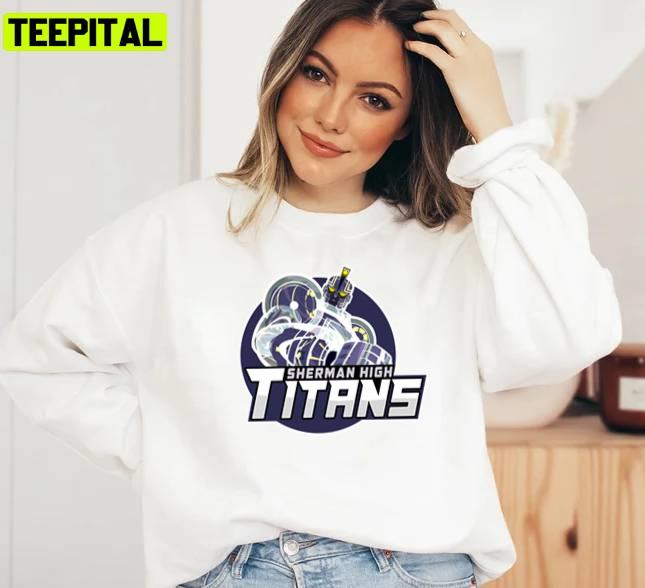 Sherman High Titans Megas Xlr Unisex Sweatshirt Sherman High Titans Megas Xlr Unisex Sweatshirt