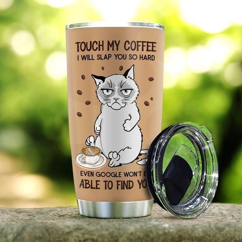 Siamese Cat Need Coffee Stainless Steel Cup Siamese Cat Need Coffee Stainless Steel Cup