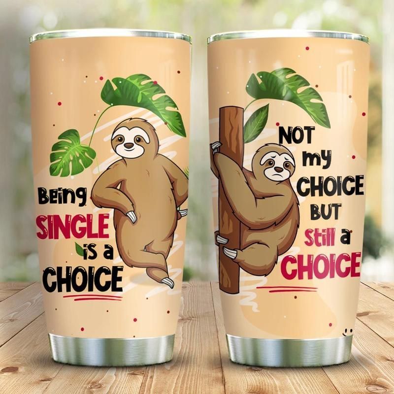 Single Sloth Stainless Steel Cup Single Sloth Stainless Steel Cup