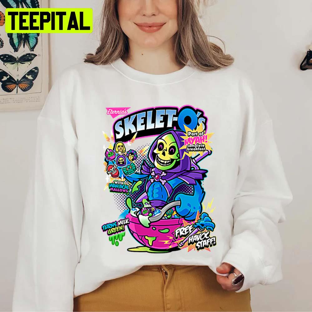 Skelet O's Halloween Graphic Unisex Sweatshirt Skelet O's Halloween Graphic Unisex Sweatshirt