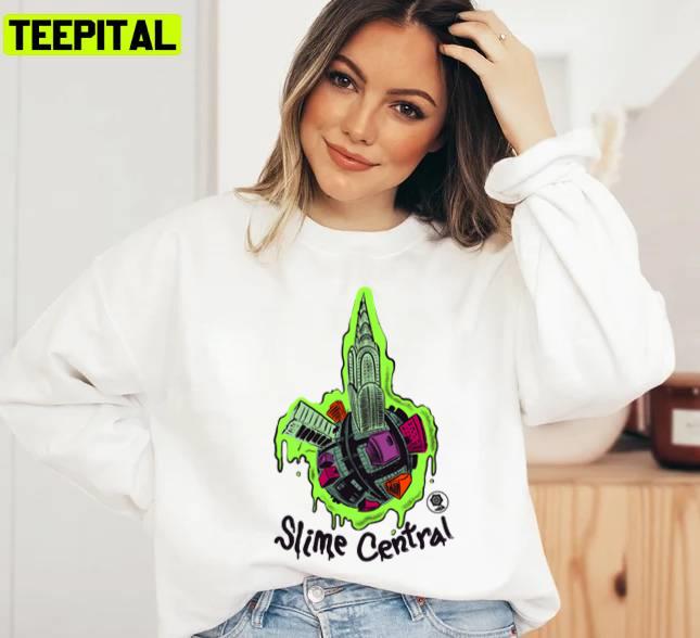 Slime Central Illustration Unisex Sweatshirt Slime Central Illustration Unisex Sweatshirt