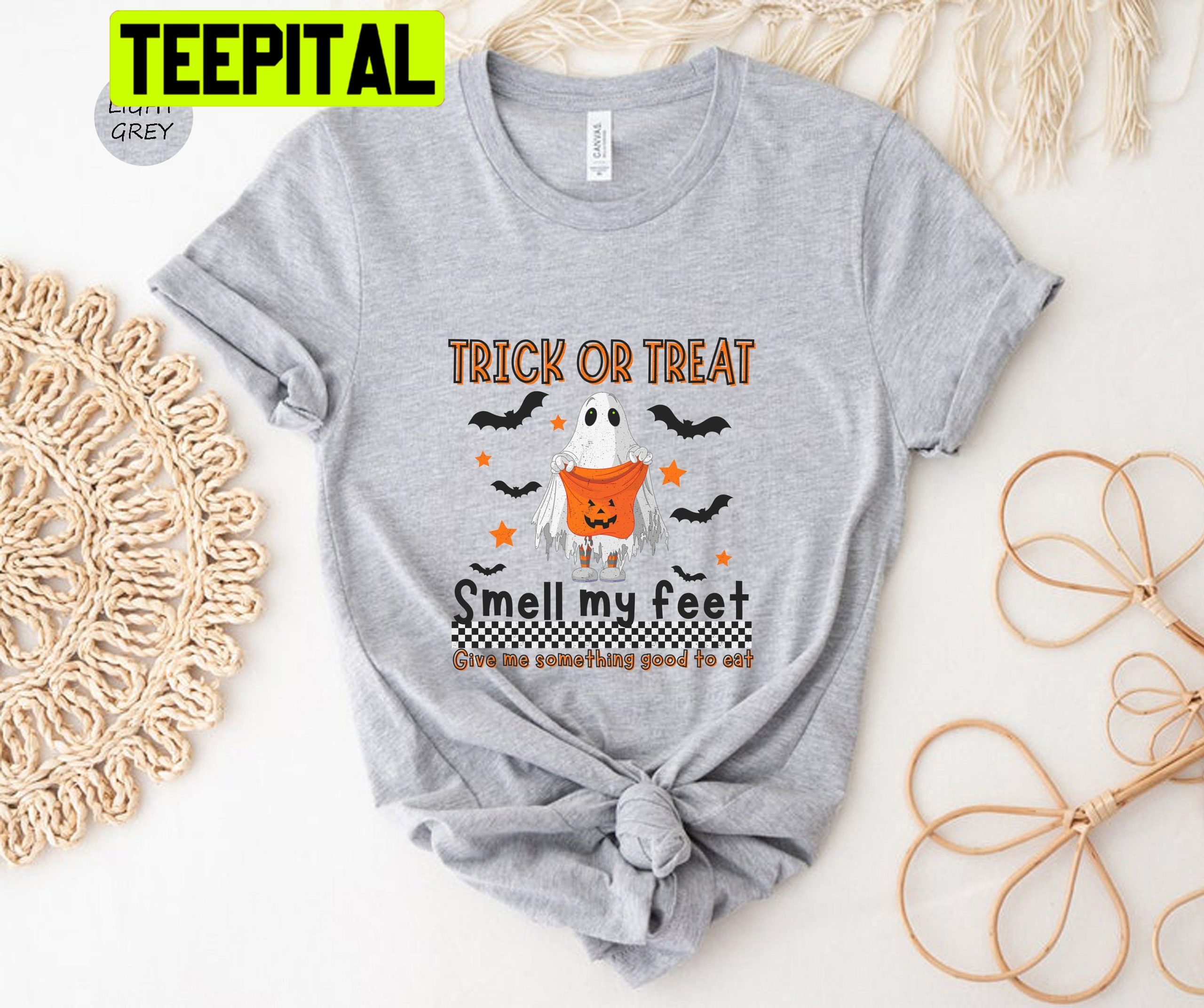 Smell My Feet Trick Or Treat HalloweenTrending Unisex Shirt Smell My Feet Trick Or Treat HalloweenTrending Unisex Shirt