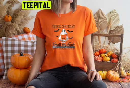 Smell My Feet Trick Or Treat HalloweenTrending Unisex Shirt