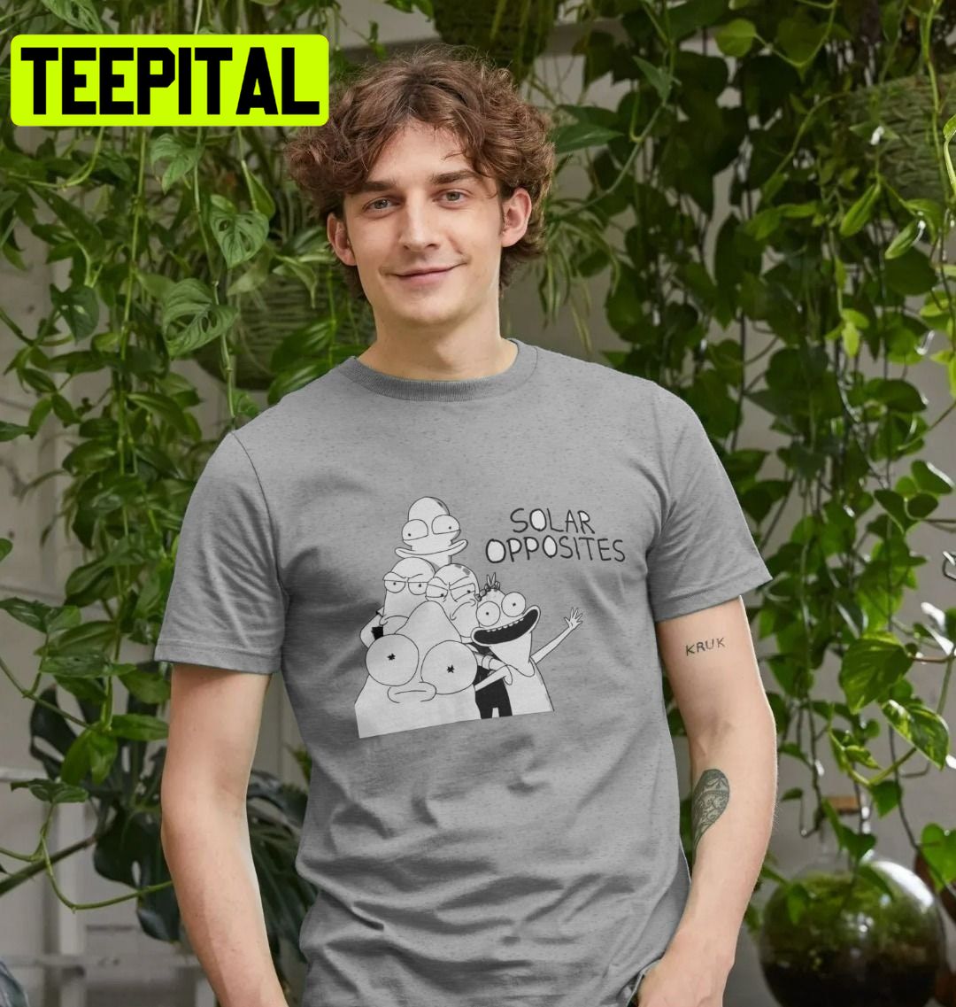 Solar Opposites Handrawn Trending Unisex Shirt Solar Opposites Handrawn Trending Unisex Shirt