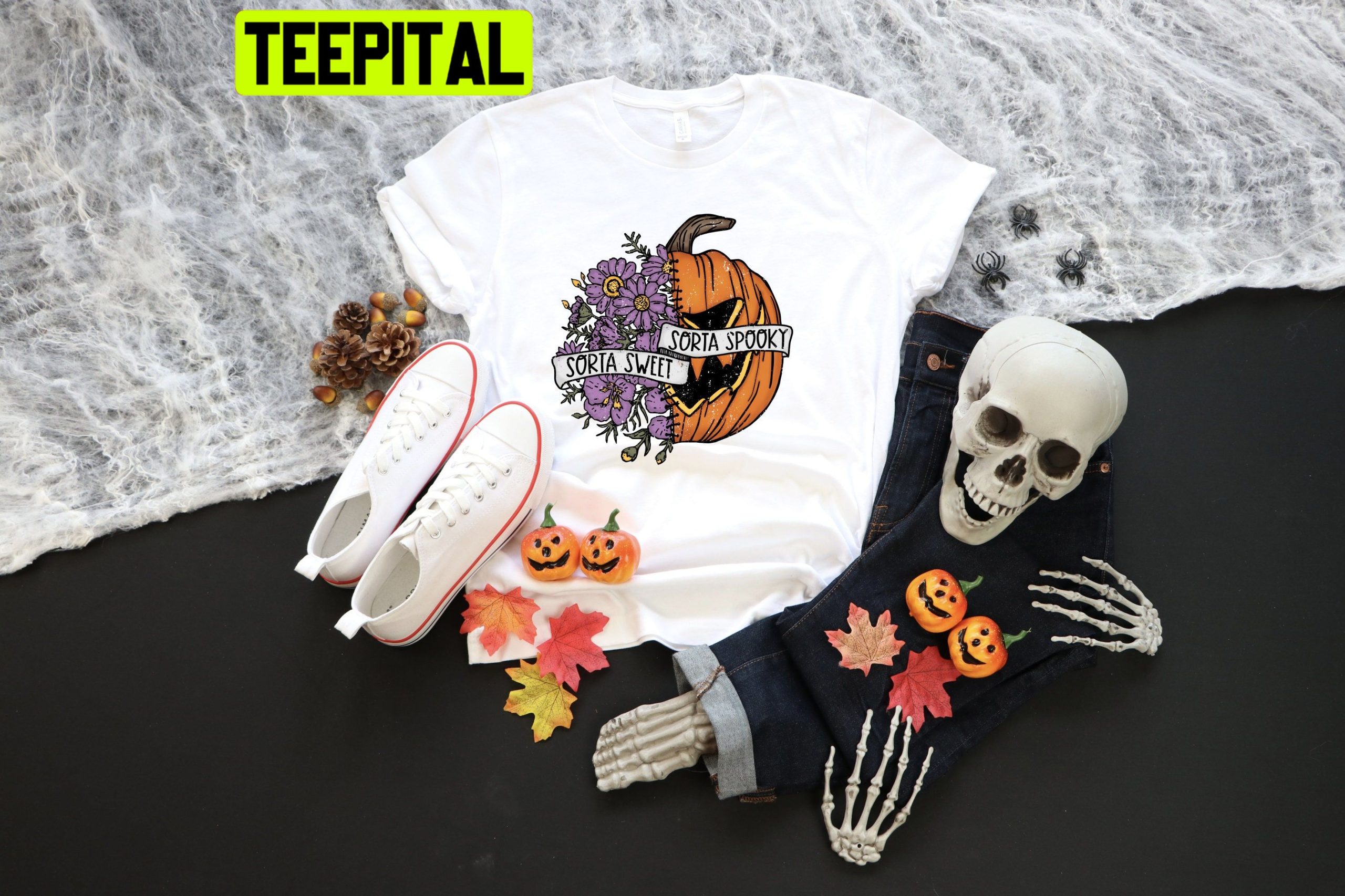 Sorta Sweet Sorta Spooky Funny Halloween Trending Unisex Shirt Sorta Sweet Sorta Spooky Funny Halloween Trending Unisex Shirt