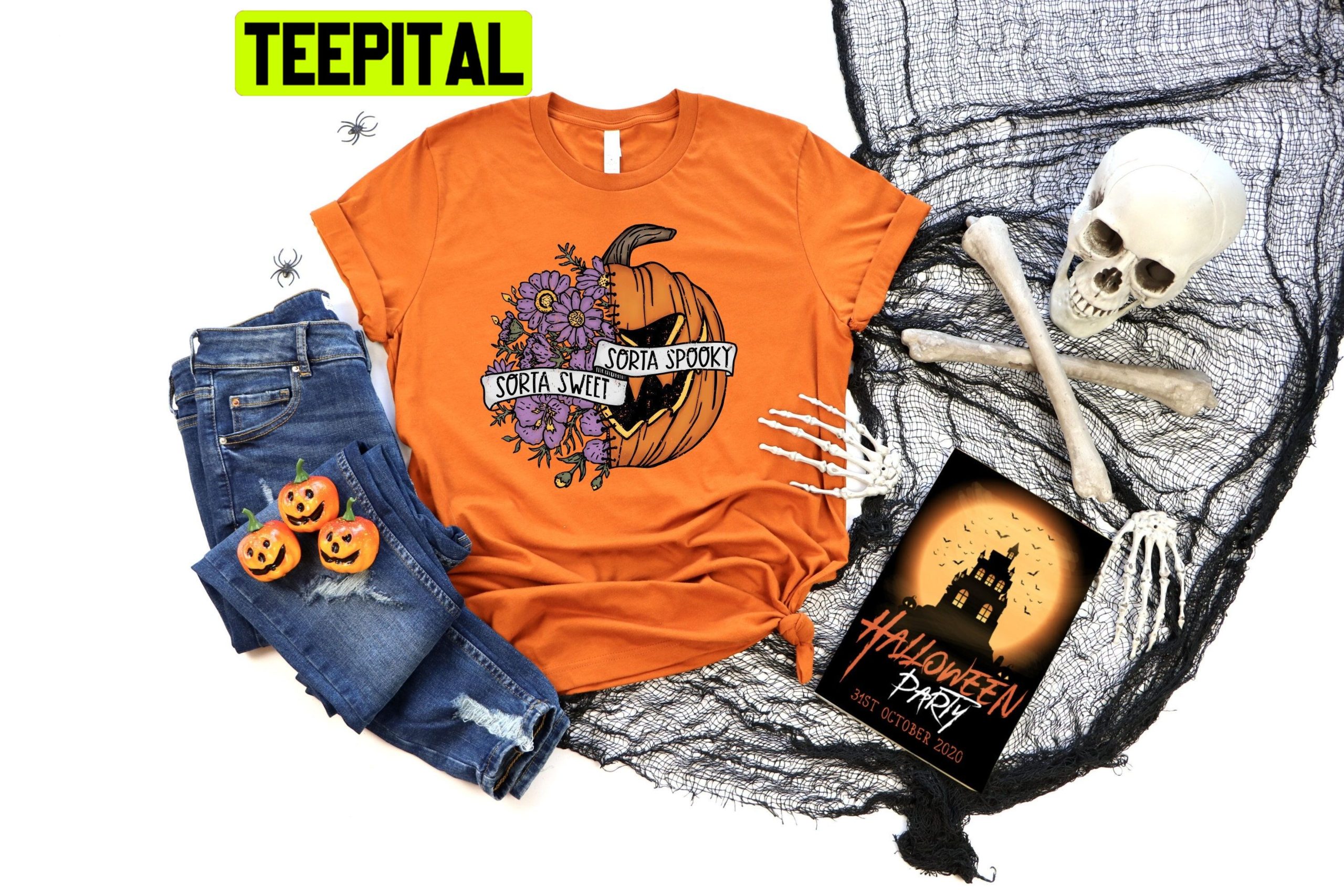 Sorta Sweet Sorta Spooky Funny Halloween Trending Unisex Shirt Sorta Sweet Sorta Spooky Funny Halloween Trending Unisex Shirt