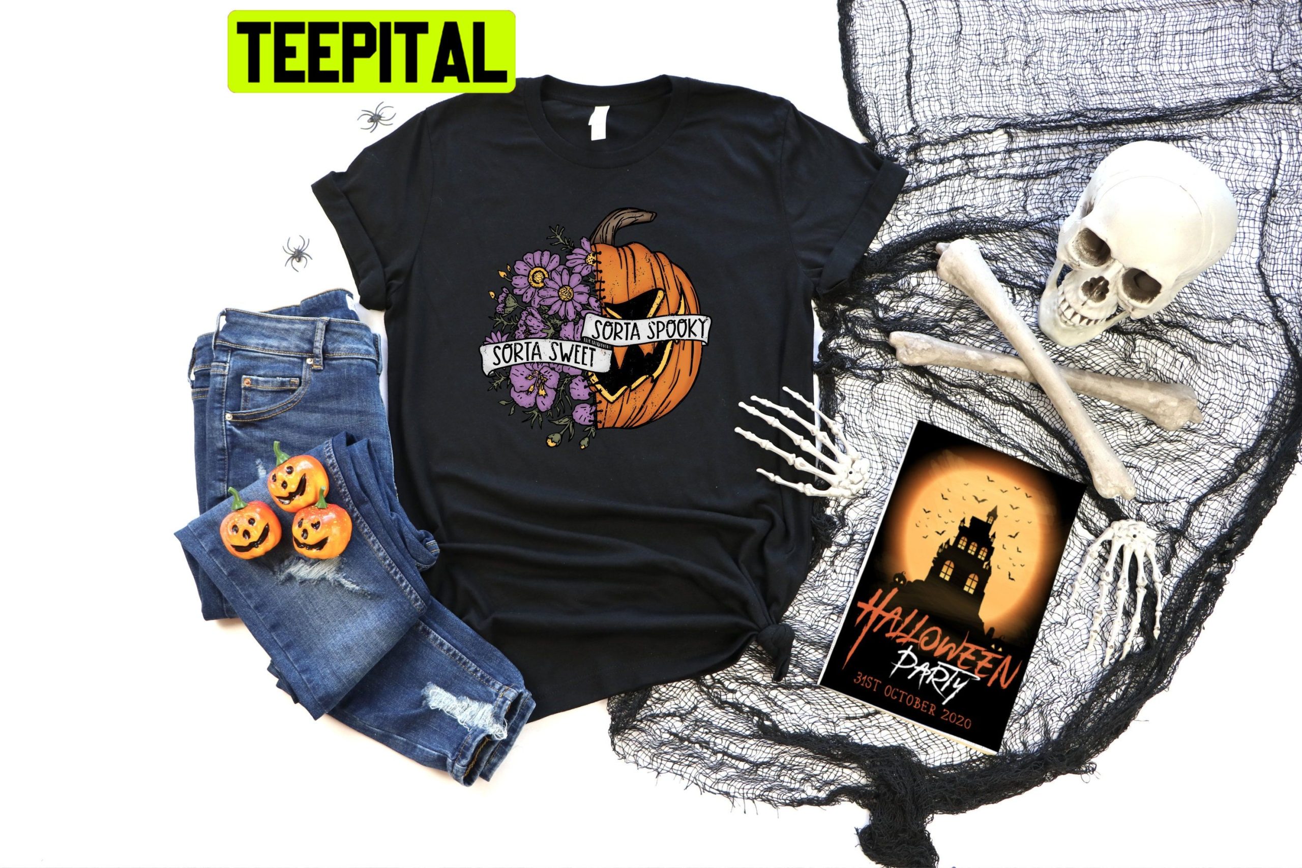Sorta Sweet Sorta Spooky Funny Halloween Trending Unisex Shirt Sorta Sweet Sorta Spooky Funny Halloween Trending Unisex Shirt