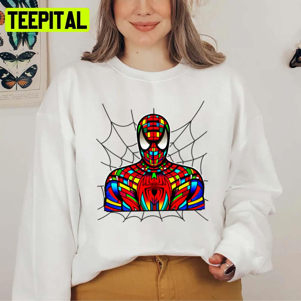 Spider Colorful Halloween Unisex Sweatshirt Spider Colorful Halloween Unisex Sweatshirt