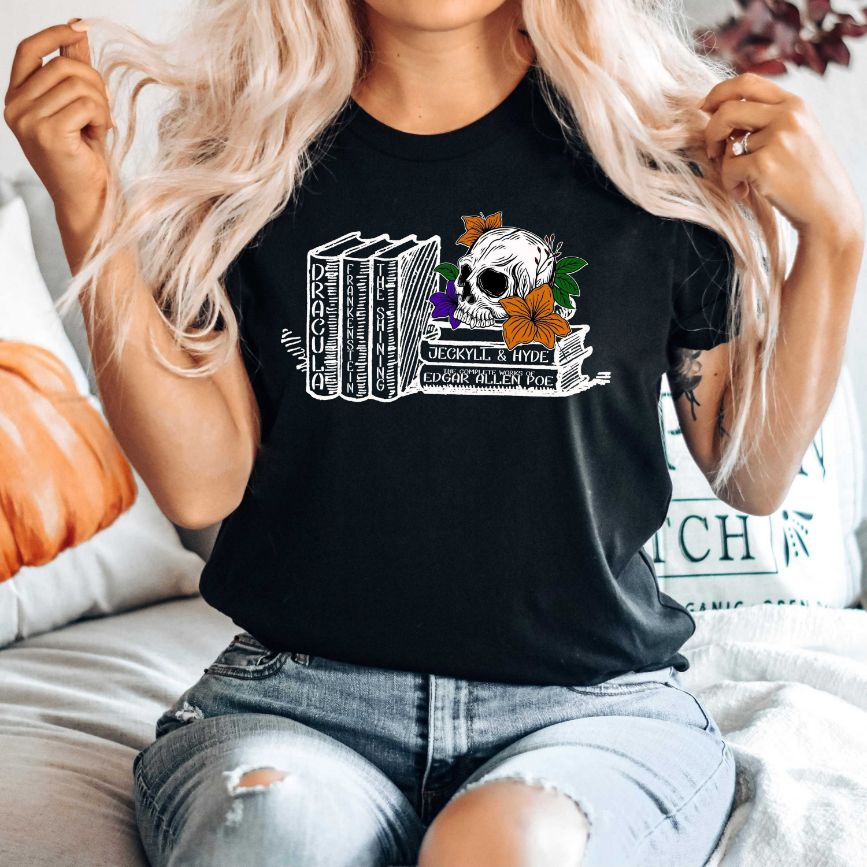 Spooky Book Halloween Shirt Spooky Book Halloween Shirt