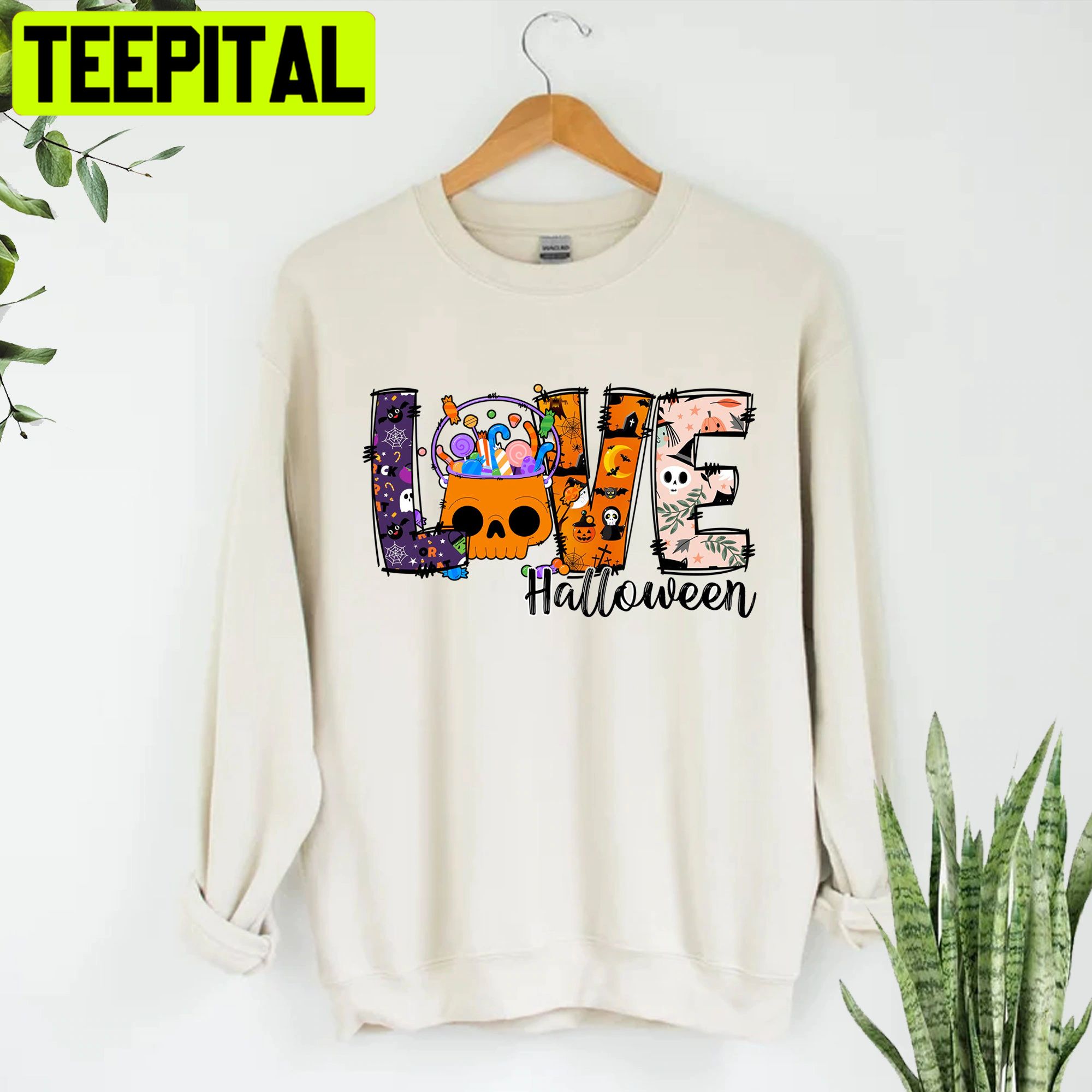 Spooky Love Halloween Trending Unisex Shirt Spooky Love Halloween Trending Unisex Shirt