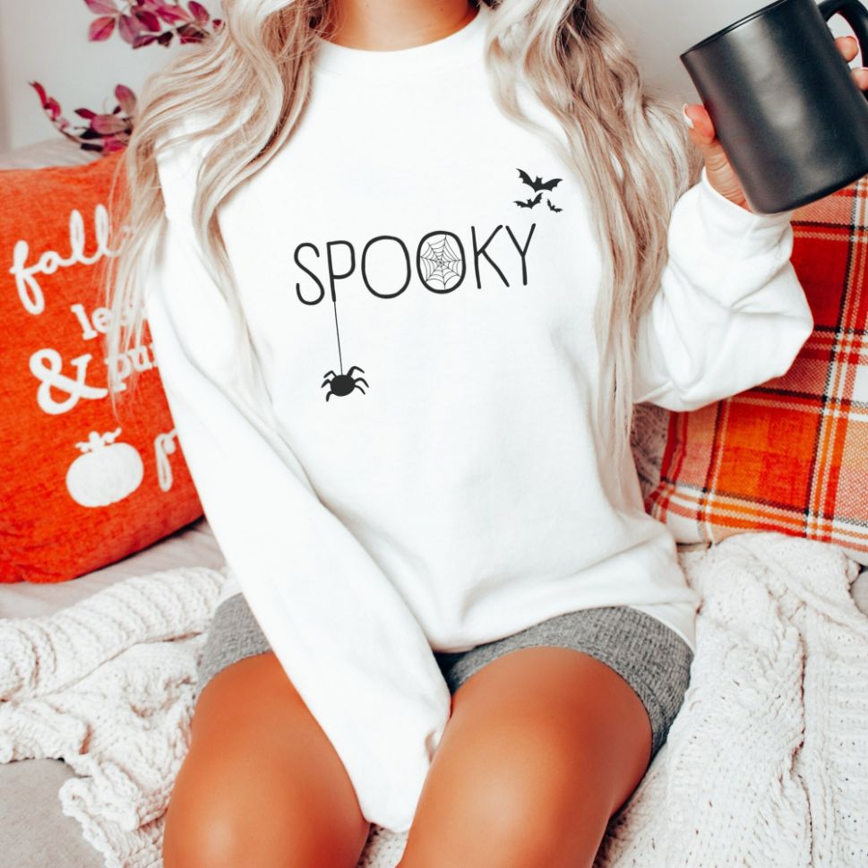 Spooky Simple Halloween Outfit Sweatshirt Spooky Simple Halloween Outfit Sweatshirt