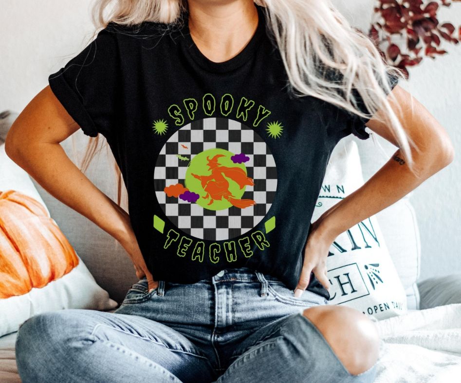 Spooky Teacher Witch Shirt Spooky Teacher Witch Shirt