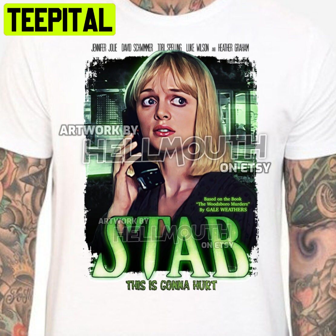 Stab Scream 2 Heather Graham Tori Spelling Halloween Trending Unsiex T-Shirt Stab Scream 2 Heather Graham Tori Spelling Halloween Trending Unsiex T-Shirt