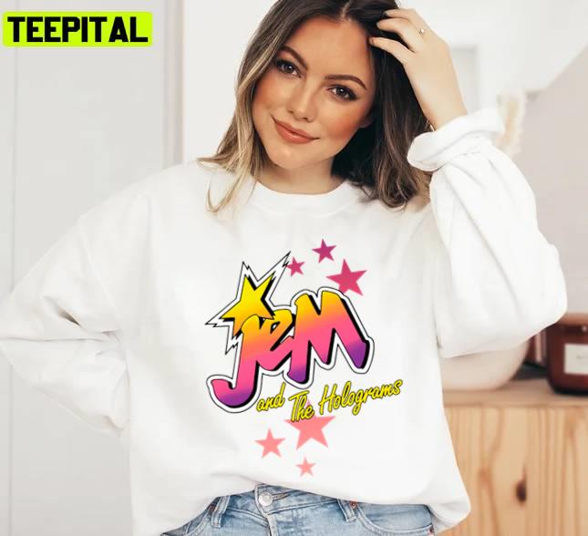 Star Logo Jem And The Holograms Unisex Sweatshirt Star Logo Jem And The Holograms Unisex Sweatshirt