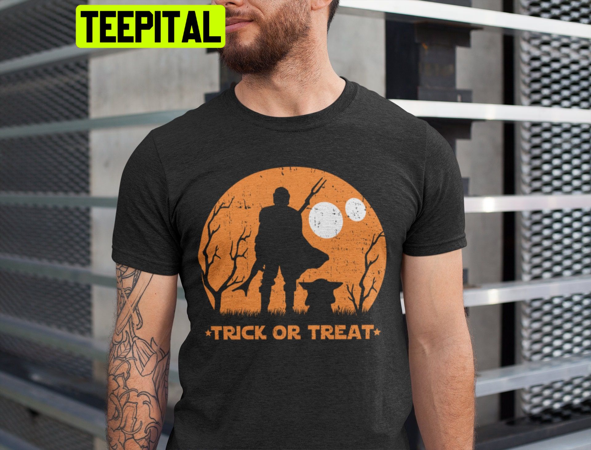 Star Wars Disney Halloween Mandalorian Trick Or Treat Trending Unisex Shirt Star Wars Disney Halloween Mandalorian Trick Or Treat Trending Unisex Shirt