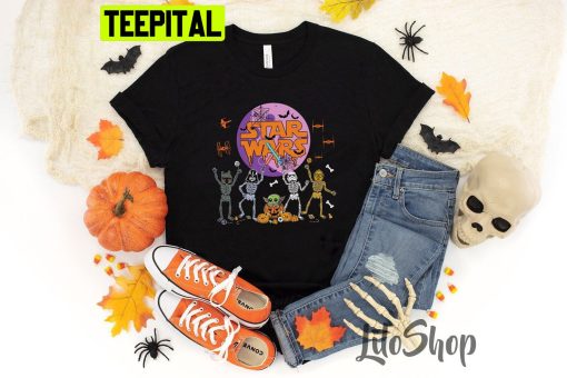 Star Wars Disney Skeleton Trending Unisex Shirt
