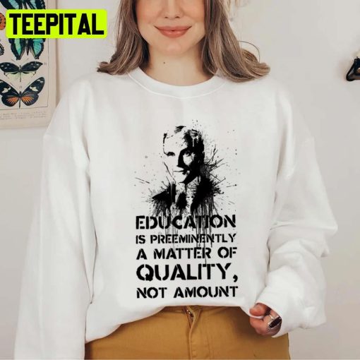 Street Art Henry Ford Quotes Black And White Unisex T-Shirt