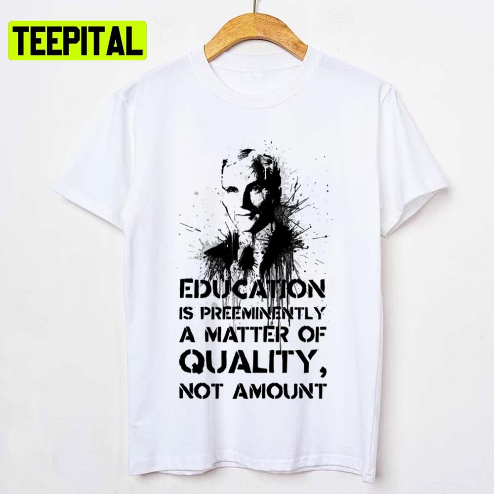Street Art Henry Ford Quotes Black And White Unisex T-Shirt Street Art Henry Ford Quotes Black And White Unisex T-Shirt