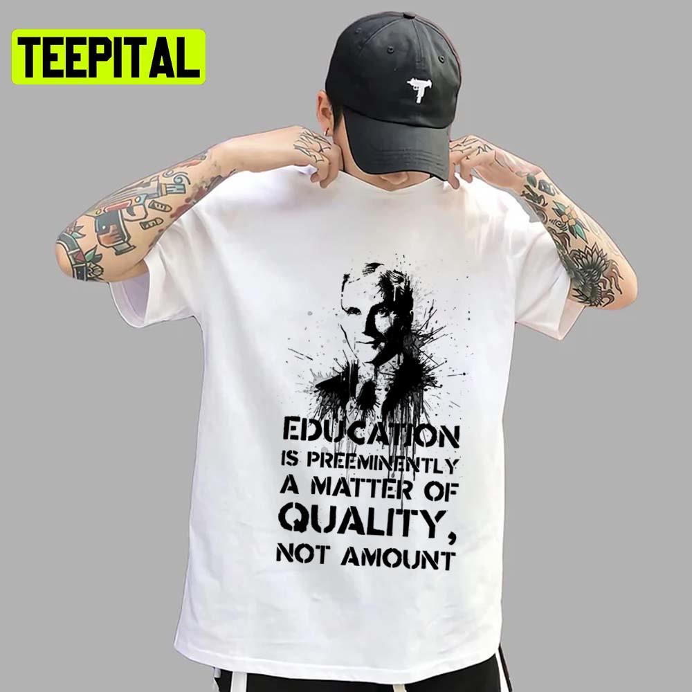 Street Art Henry Ford Quotes Black And White Unisex T-Shirt Street Art Henry Ford Quotes Black And White Unisex T-Shirt