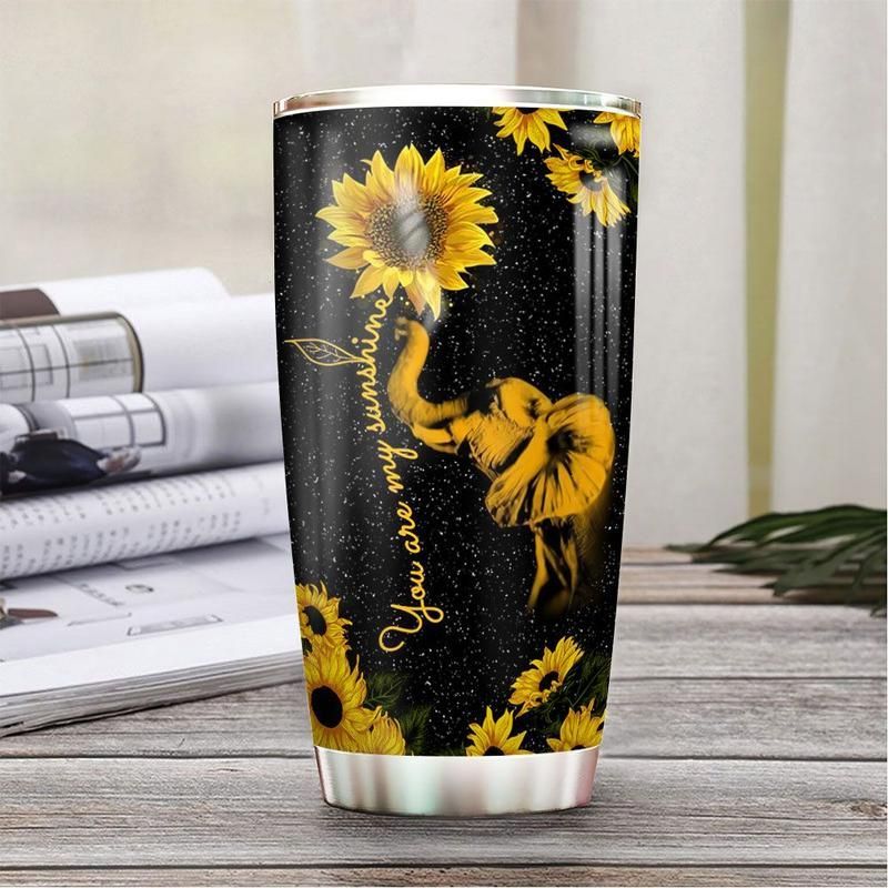 Sunflower Elephant Stainless Steel Cup Sunflower Elephant Stainless Steel Cup