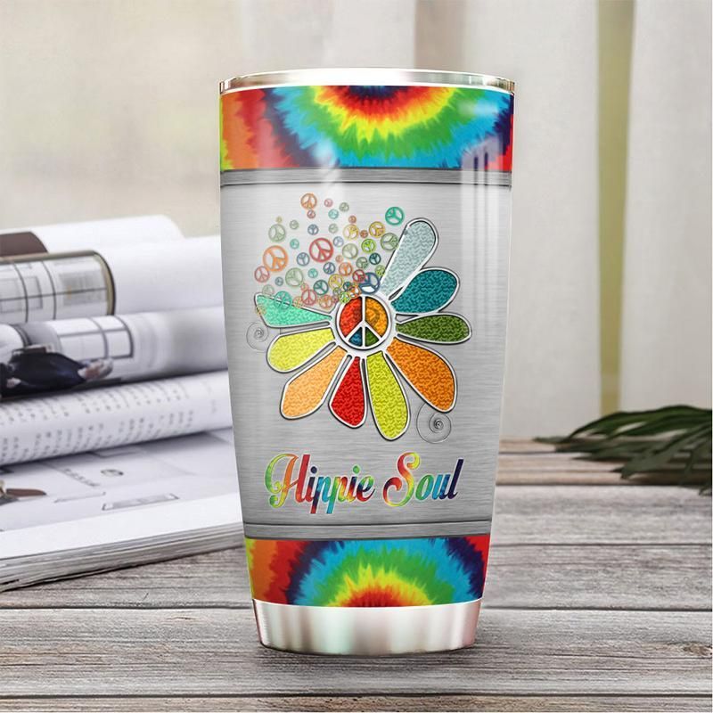 Sunflower Hippie Soul Stainless Steel Cup Sunflower Hippie Soul Stainless Steel Cup